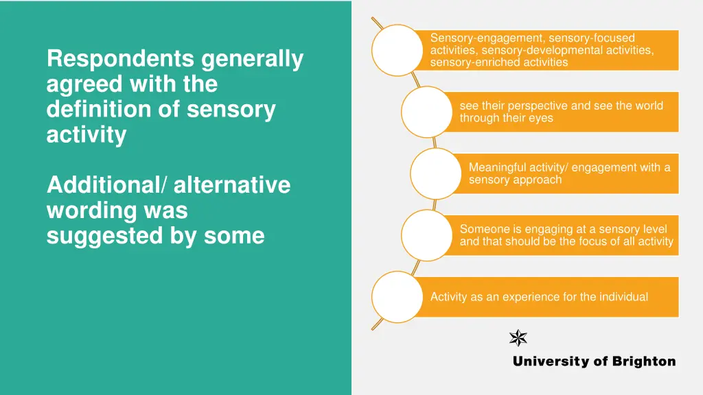 sensory engagement sensory focused activities