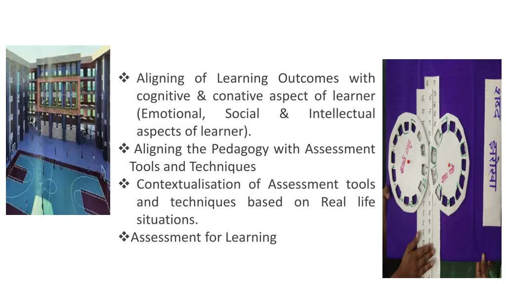 aligning of learning outcomes with cognitive