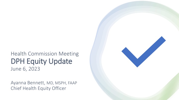 health commission meeting dph equity update