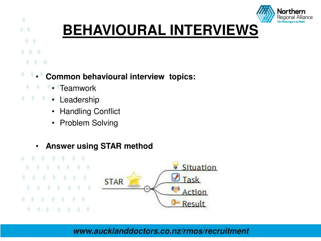 behavioural interviews