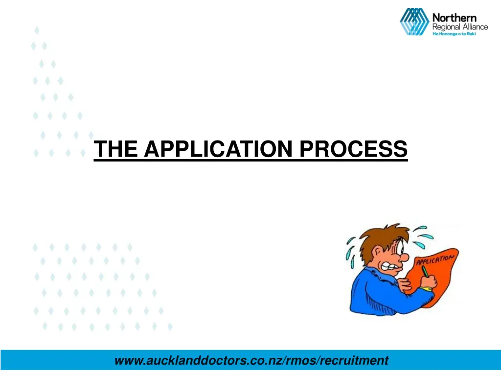 the application process