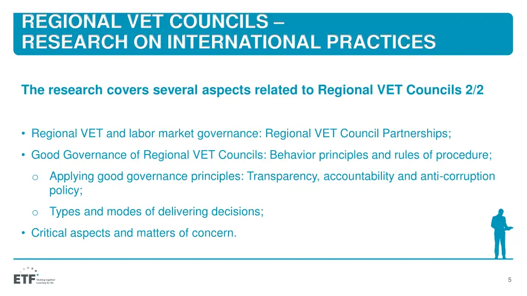 regional vet councils research on international 3