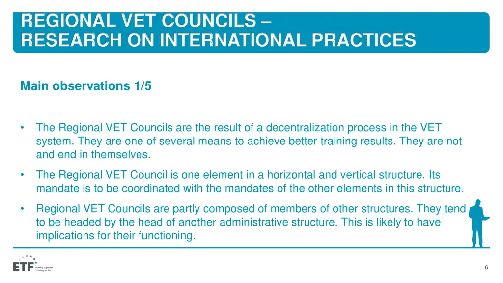 regional vet councils research on international 4