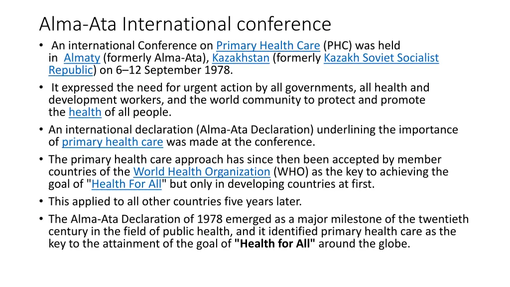 alma ata international conference