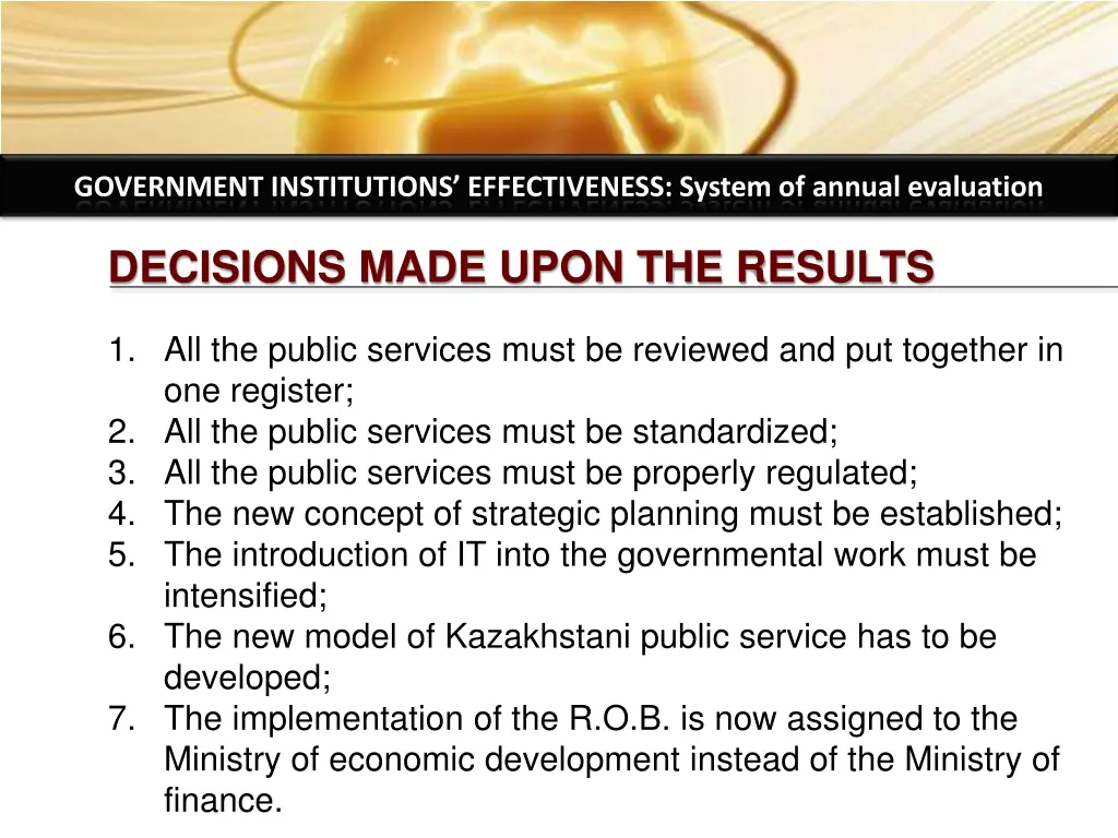 government institutions effectiveness system 15