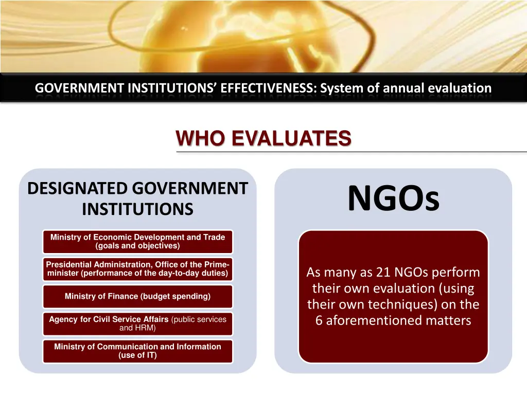 government institutions effectiveness system 6