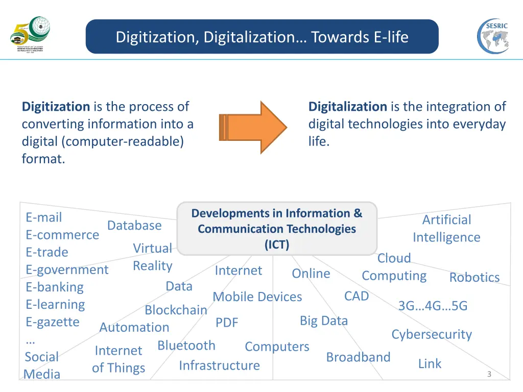 digitization digitalization towards e life