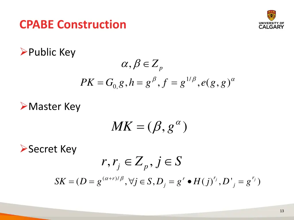 cpabe construction 1