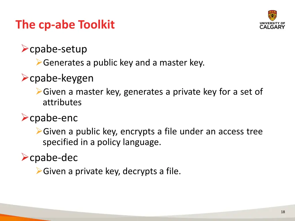 the cp abe toolkit