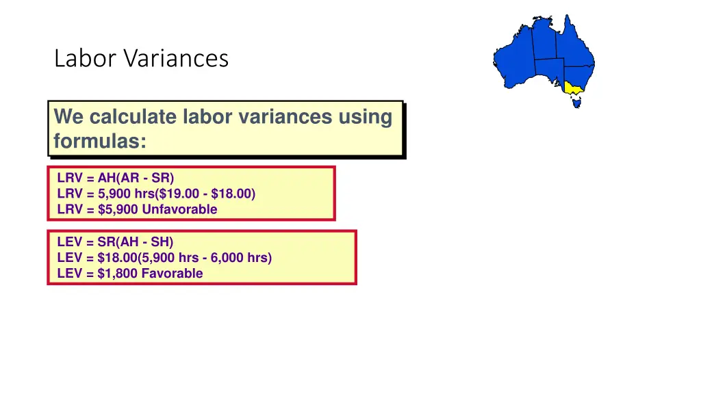 labor variances 1