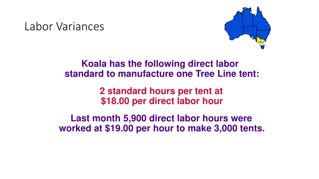 labor variances