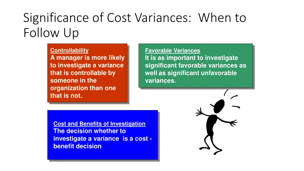 significance of cost variances when to follow up 2