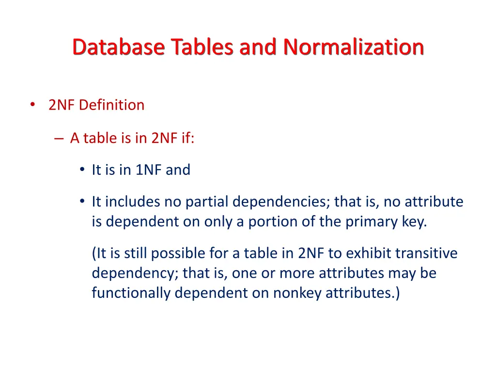 database tables and normalization 3