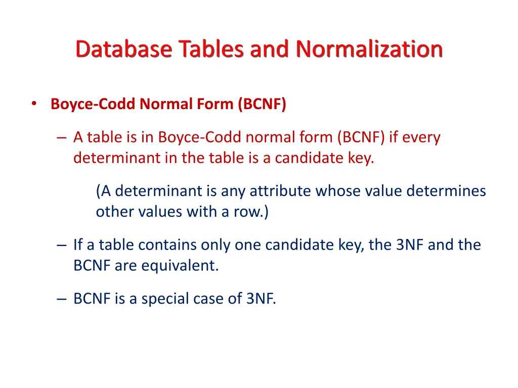 database tables and normalization 6