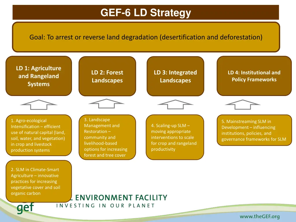 gef 6 ld strategy