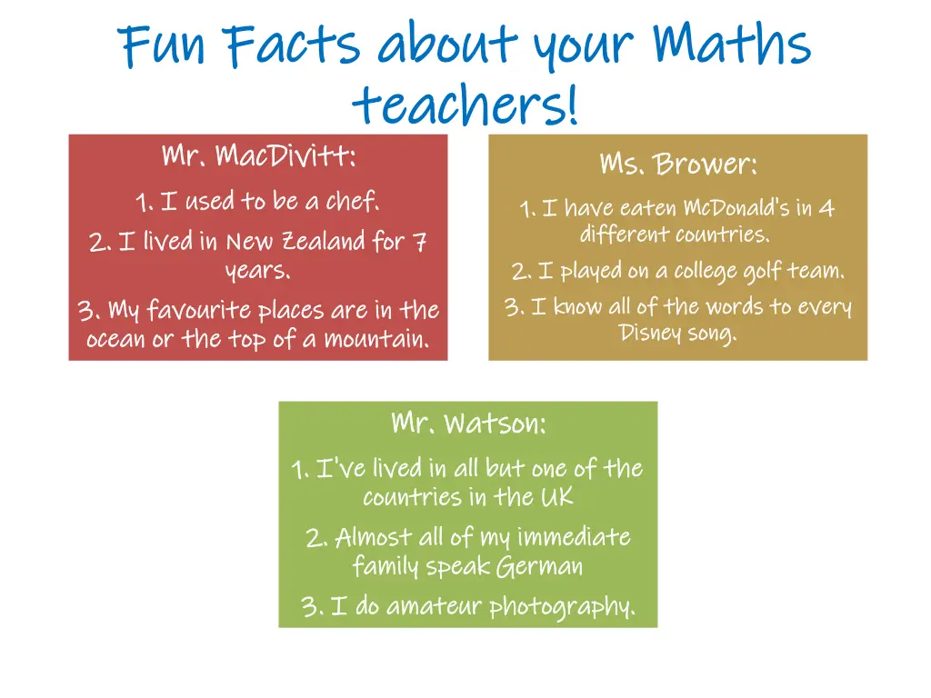 fun facts about your maths fun facts about your 1