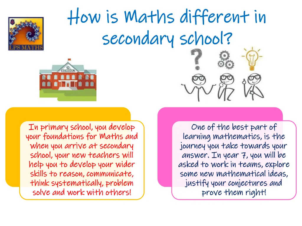 how is maths different in how is maths different