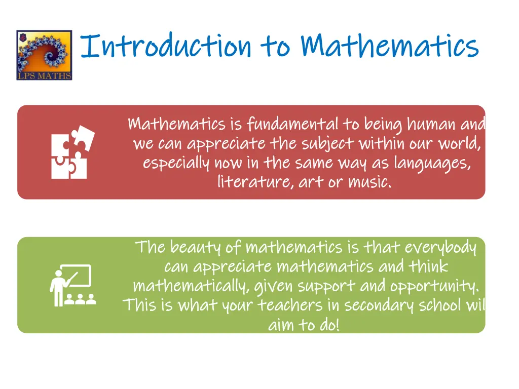 introduction to mathematics introduction