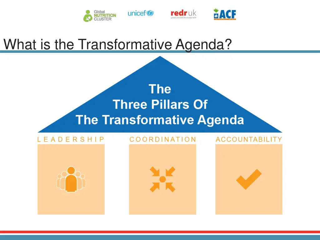 what is the transformative agenda