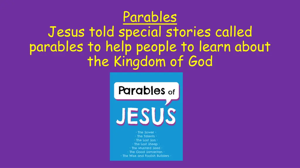 parables