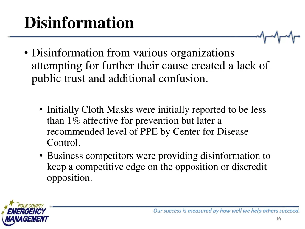 disinformation