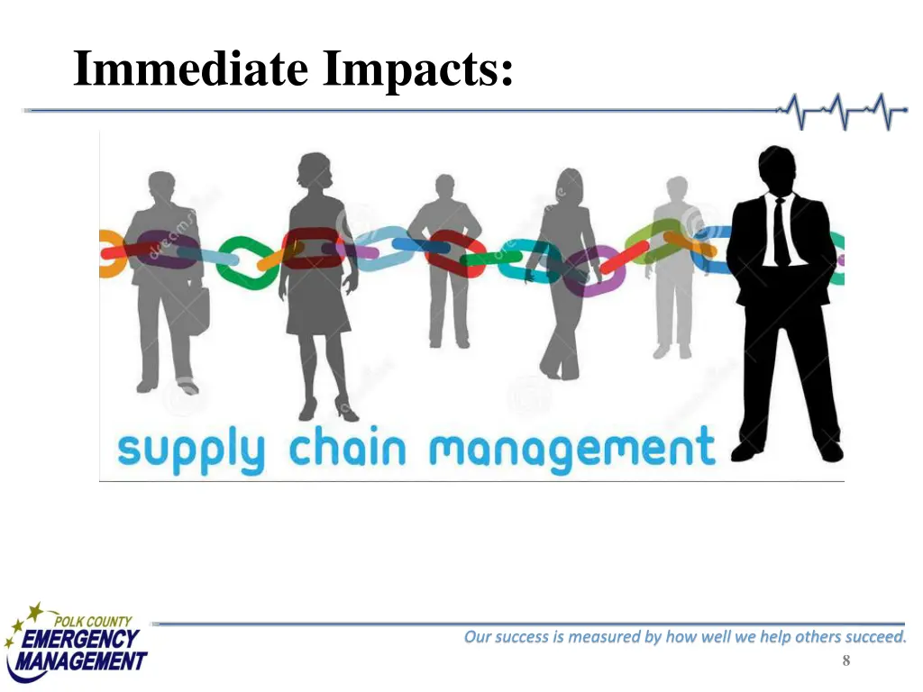 immediate impacts