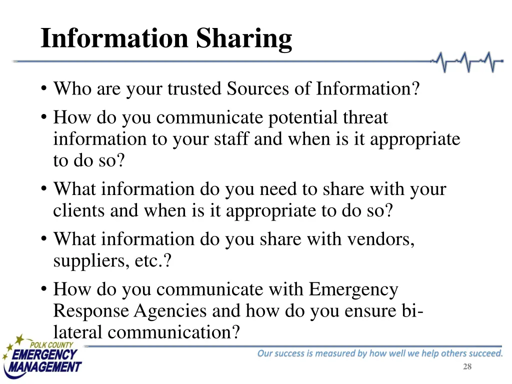 information sharing