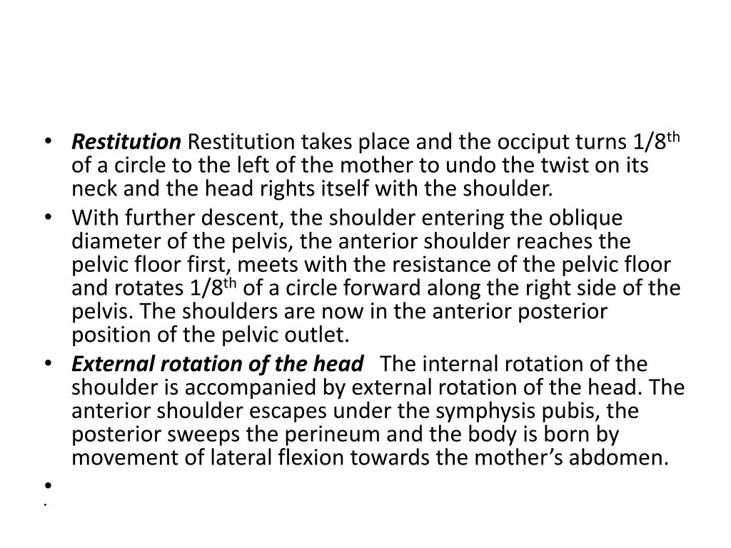 restitution restitution takes place