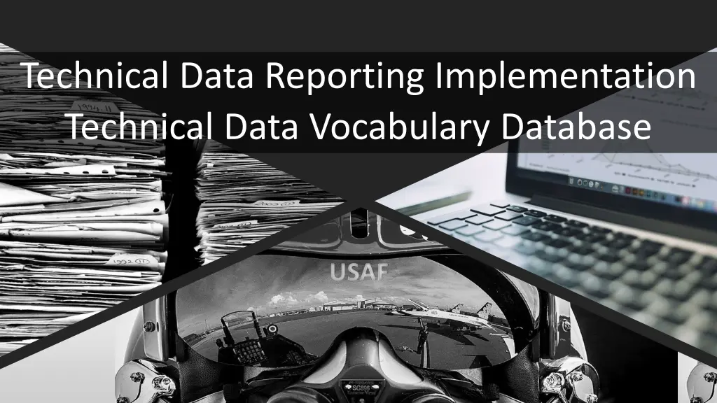 technical data reporting implementation technical