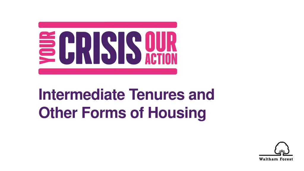 intermediate tenures and other forms of housing