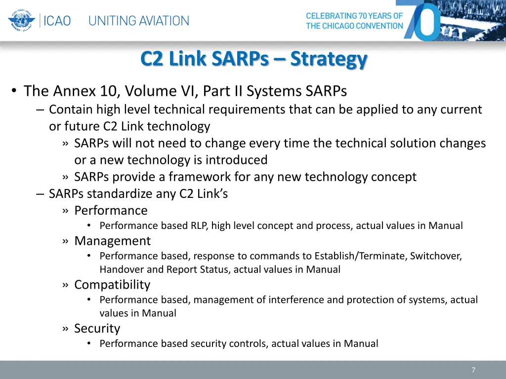 c2 link sarps strategy