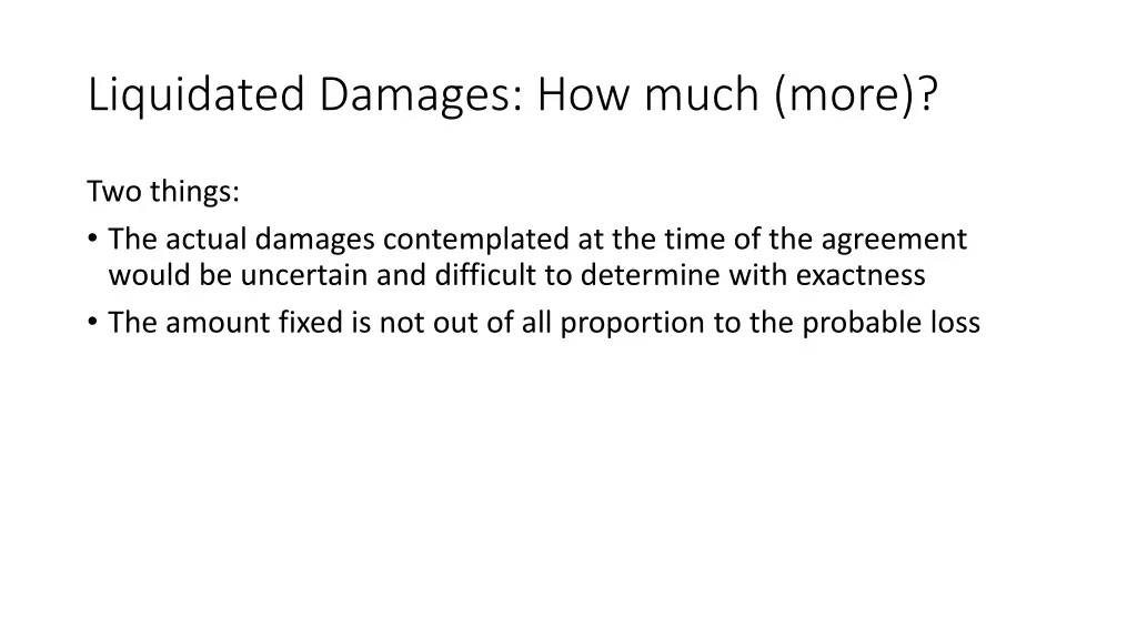 liquidated damages how much more