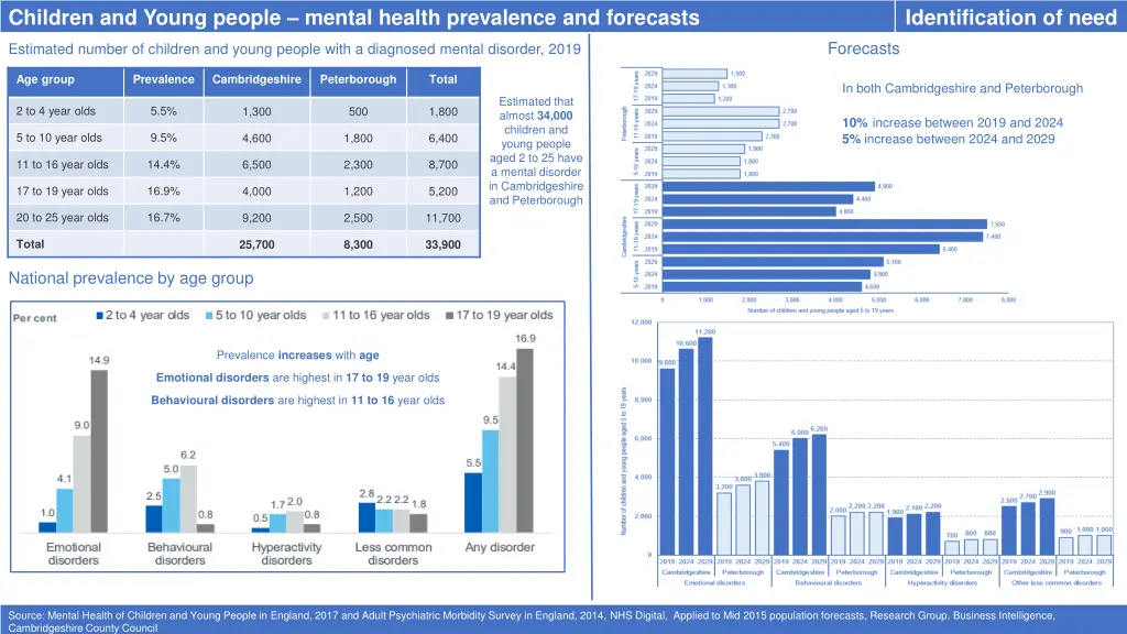 children and young people mental health