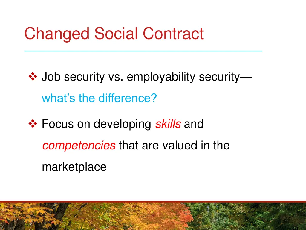 changed social contract 1