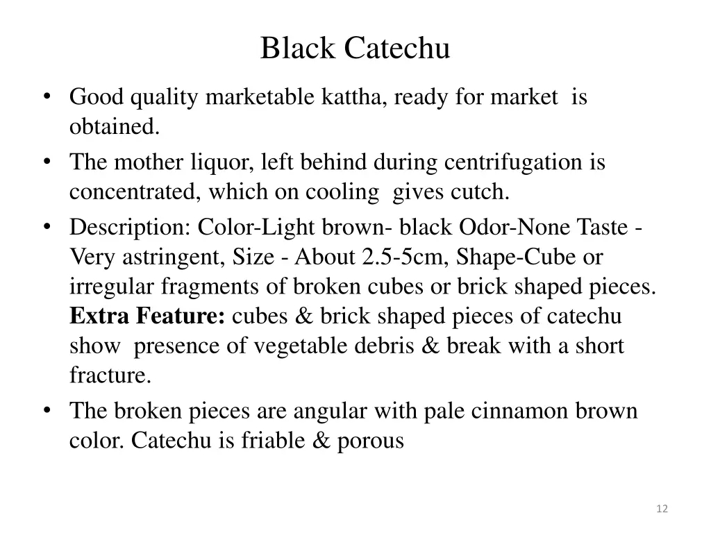 black catechu 1