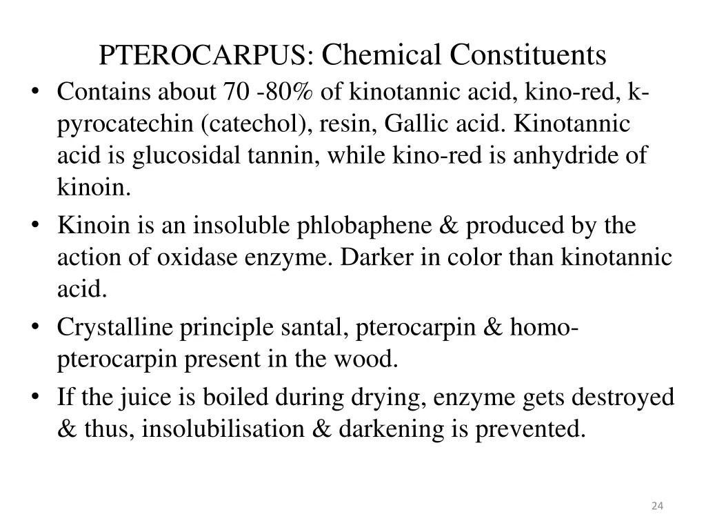 pterocarpus chemical constituents contains about 1