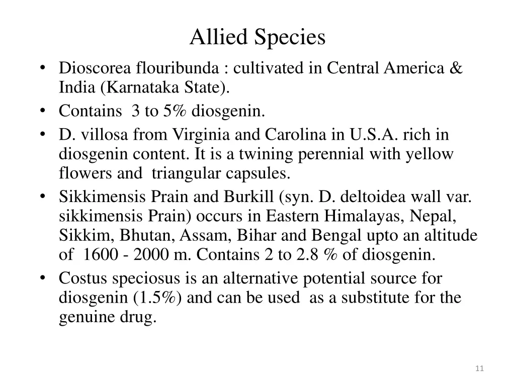 allied species