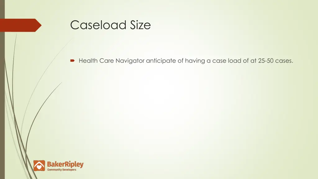 caseload size