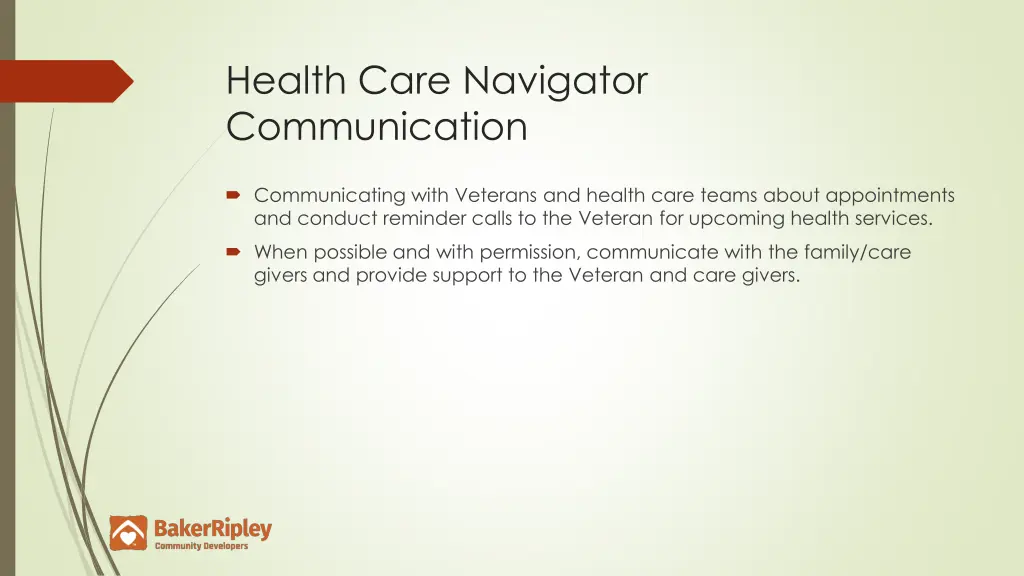 health care navigator communication