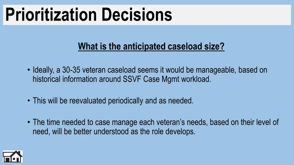 prioritization decisions 2