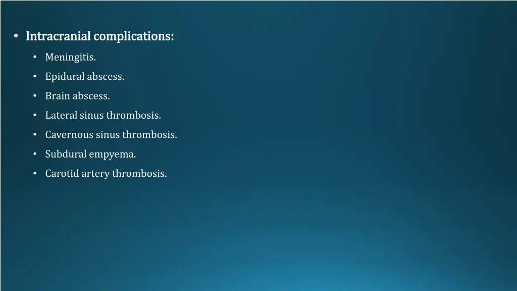 intracranial complications 1