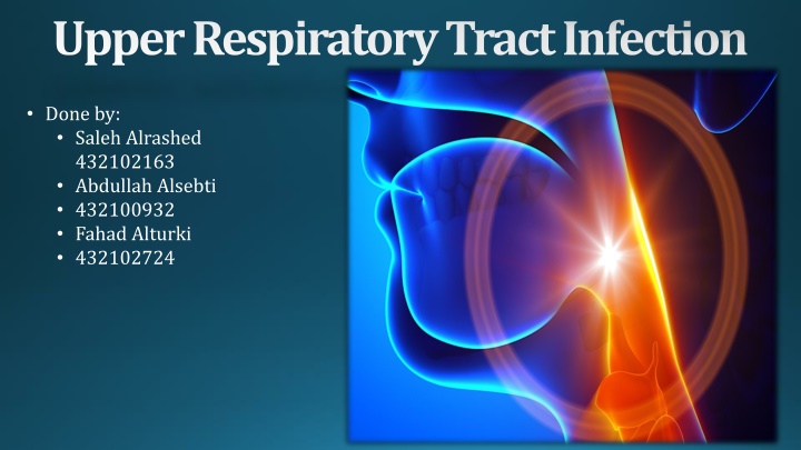 upper respiratory tract infection