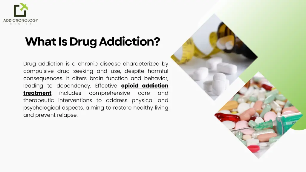 what is drug addiction