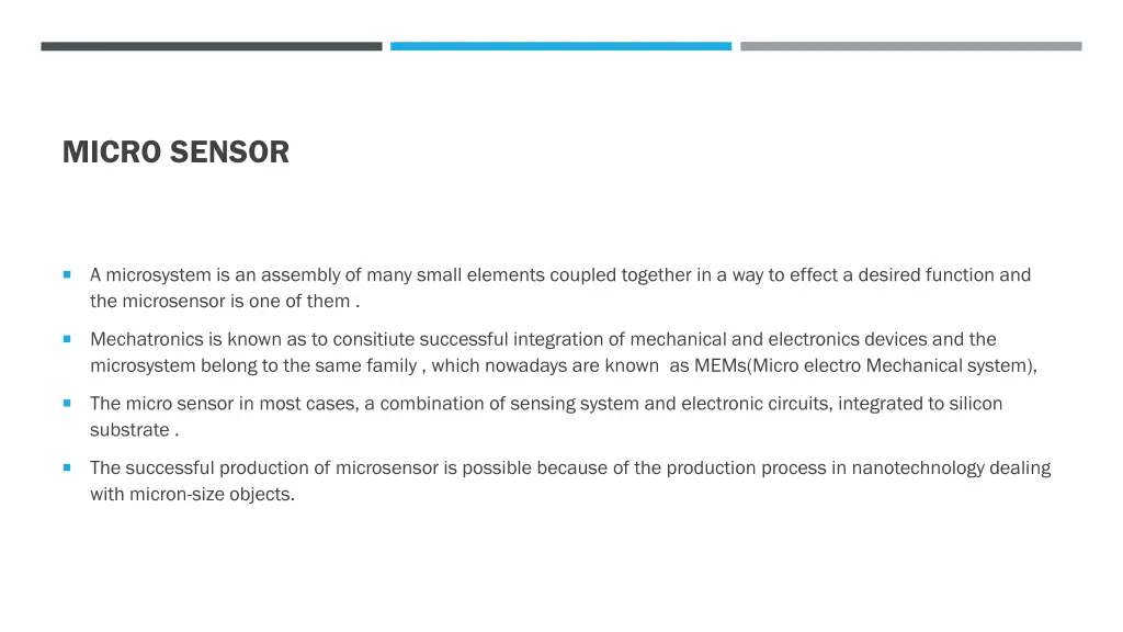 micro sensor