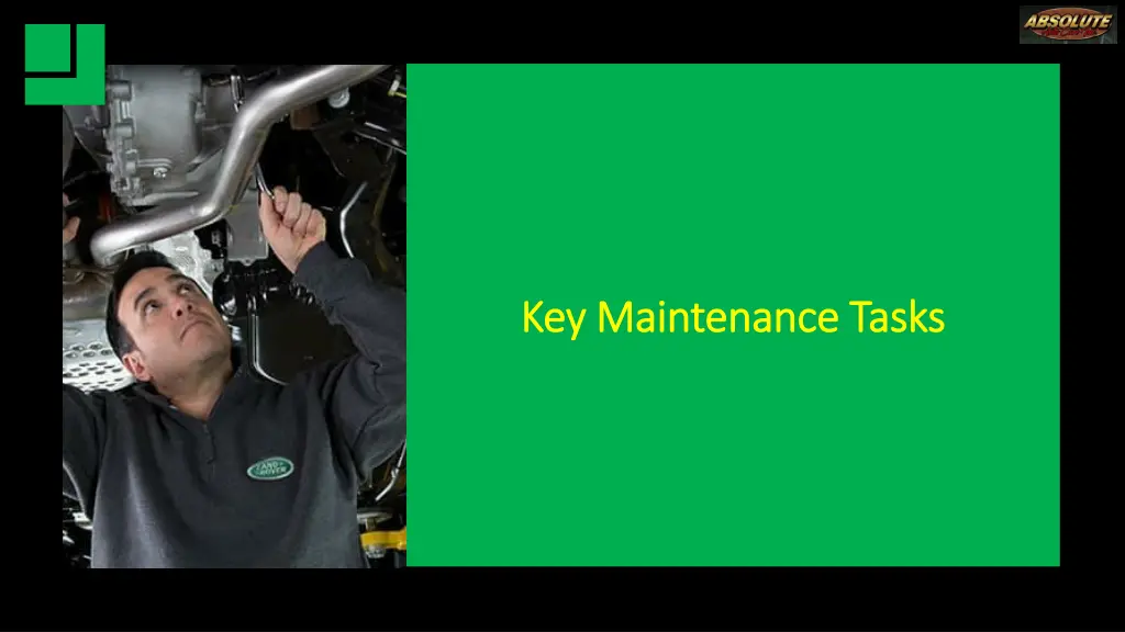 key maintenance tasks key maintenance tasks