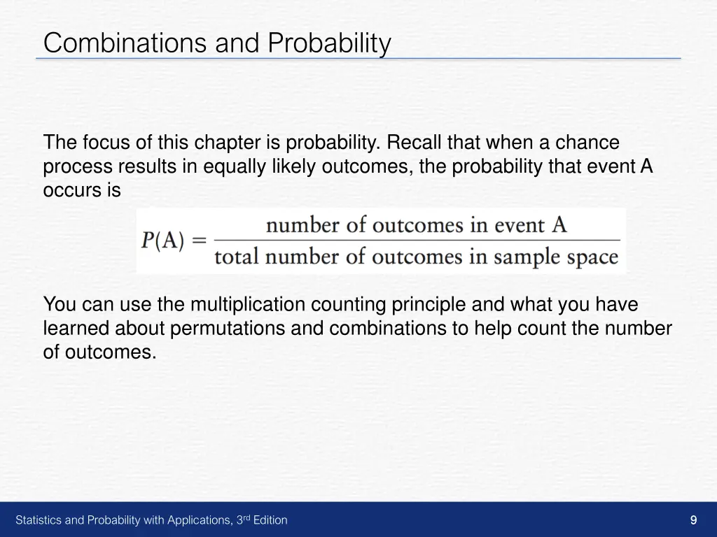 combinations and probability 3