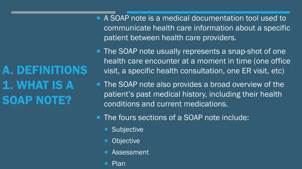 a soap note is a medical documentation tool used 1