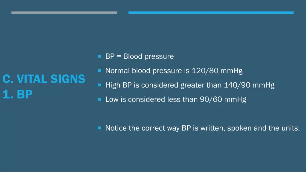 bp blood pressure