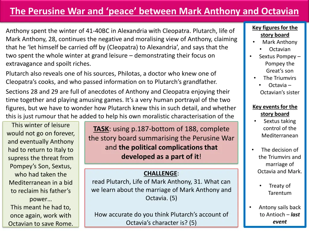 the perusine war and peace between mark anthony