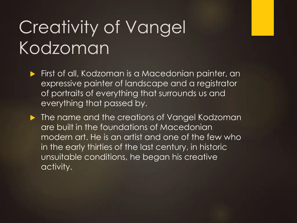 creativity of vangel kodzoman 1